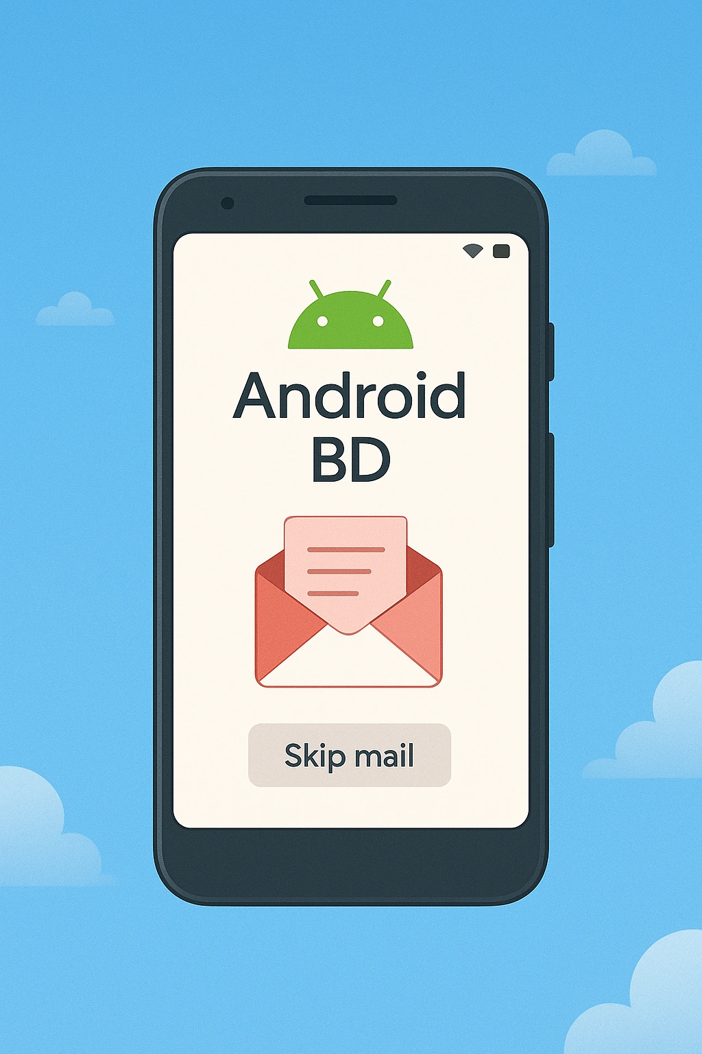 Android BD skip mail  per mail