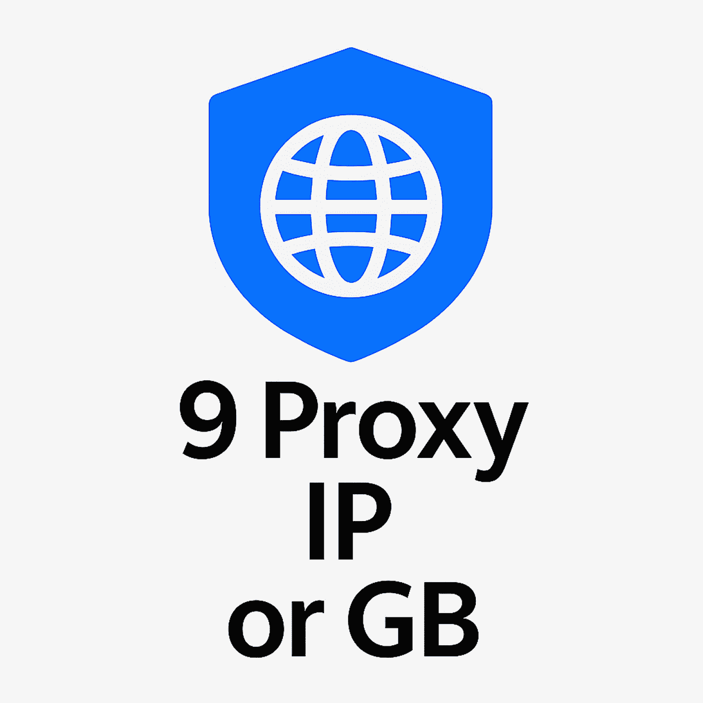 9 Proxy (minimum order 1k)