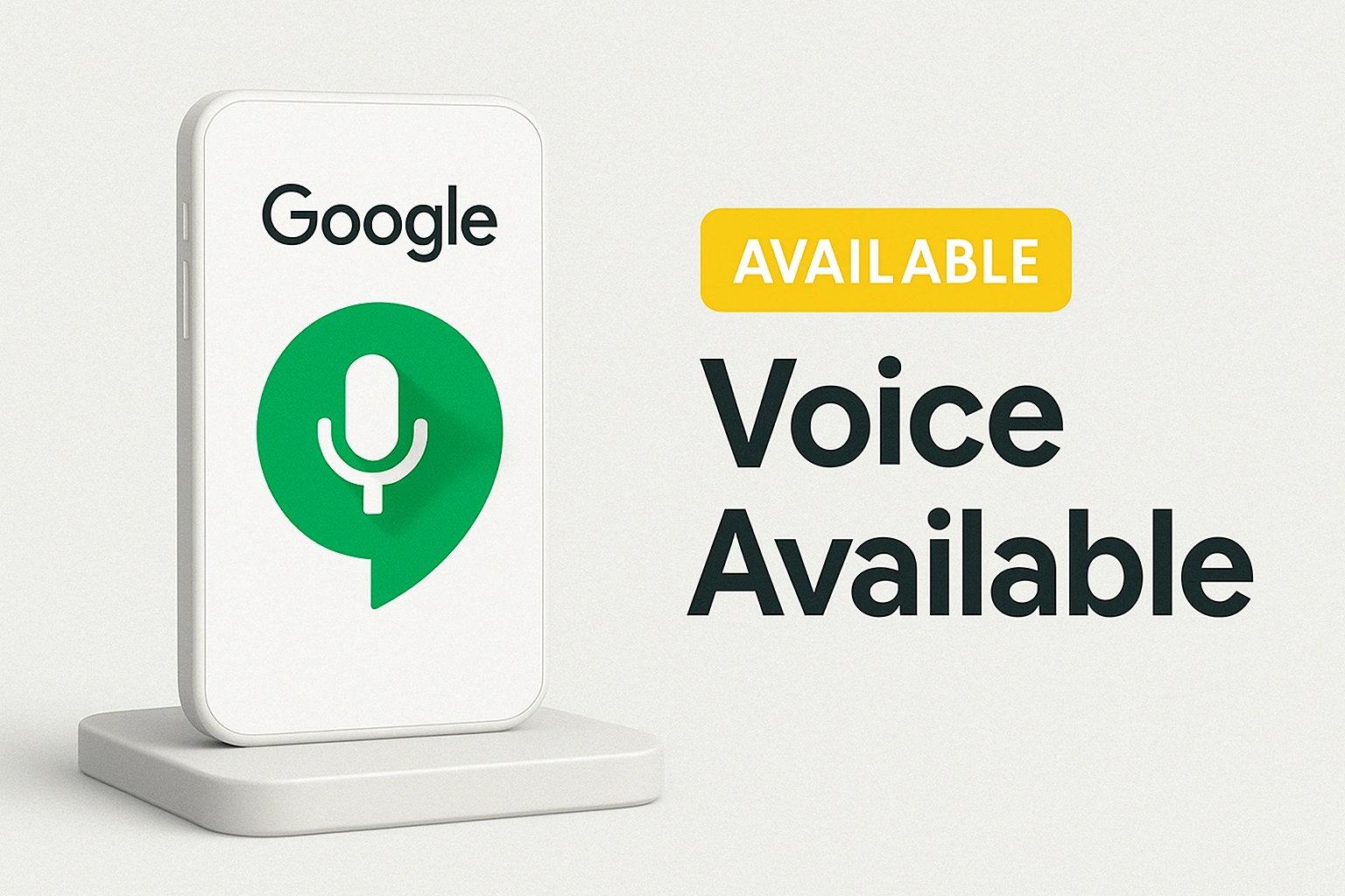google voice Avlable