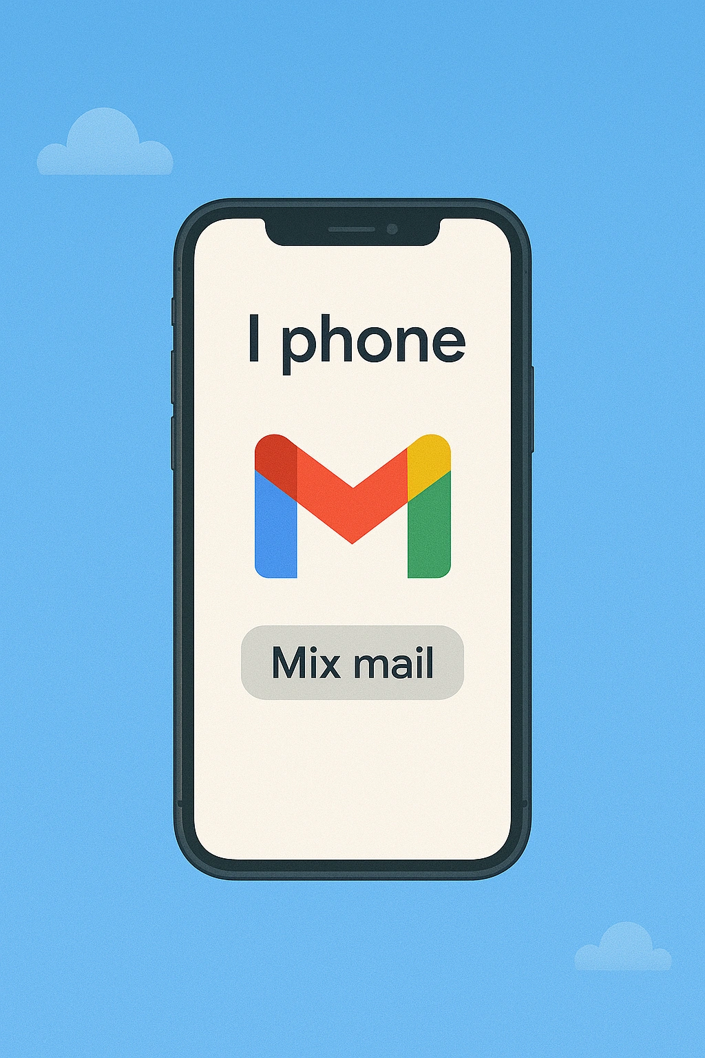I phone mix mail